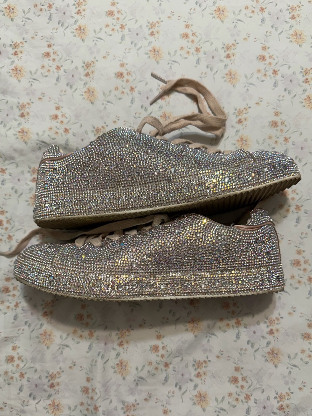 Matisse Rhinestone Sparkle Crystal-Embellished Sneakers